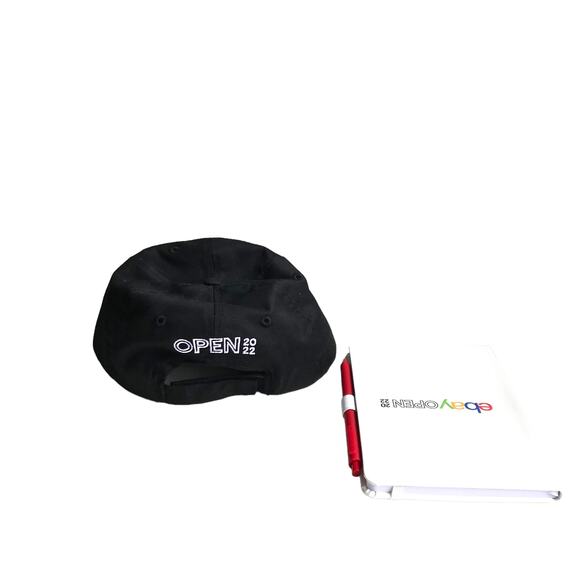 eBay Open 2022 Swag Set Baseball Hat Pen Notebook Ball Cap - Picture 4 of 16